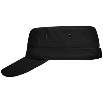 myrtle beach Trendige Cap im Military-Stil aus robuster Baumwolle MB7018 Gr. one size black