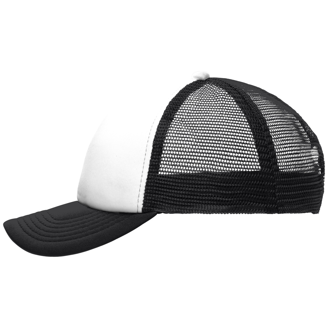 myrtle beach 5 Panel Kappe Kinder MB071 Einheitsgröße white/black