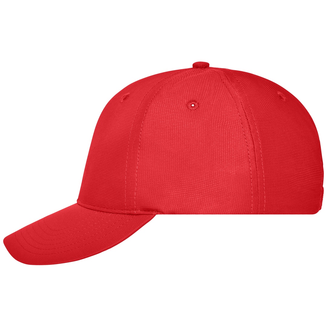 myrtle beach 6 Panel Workwear Kappe MB6235 Einheitsgröße red