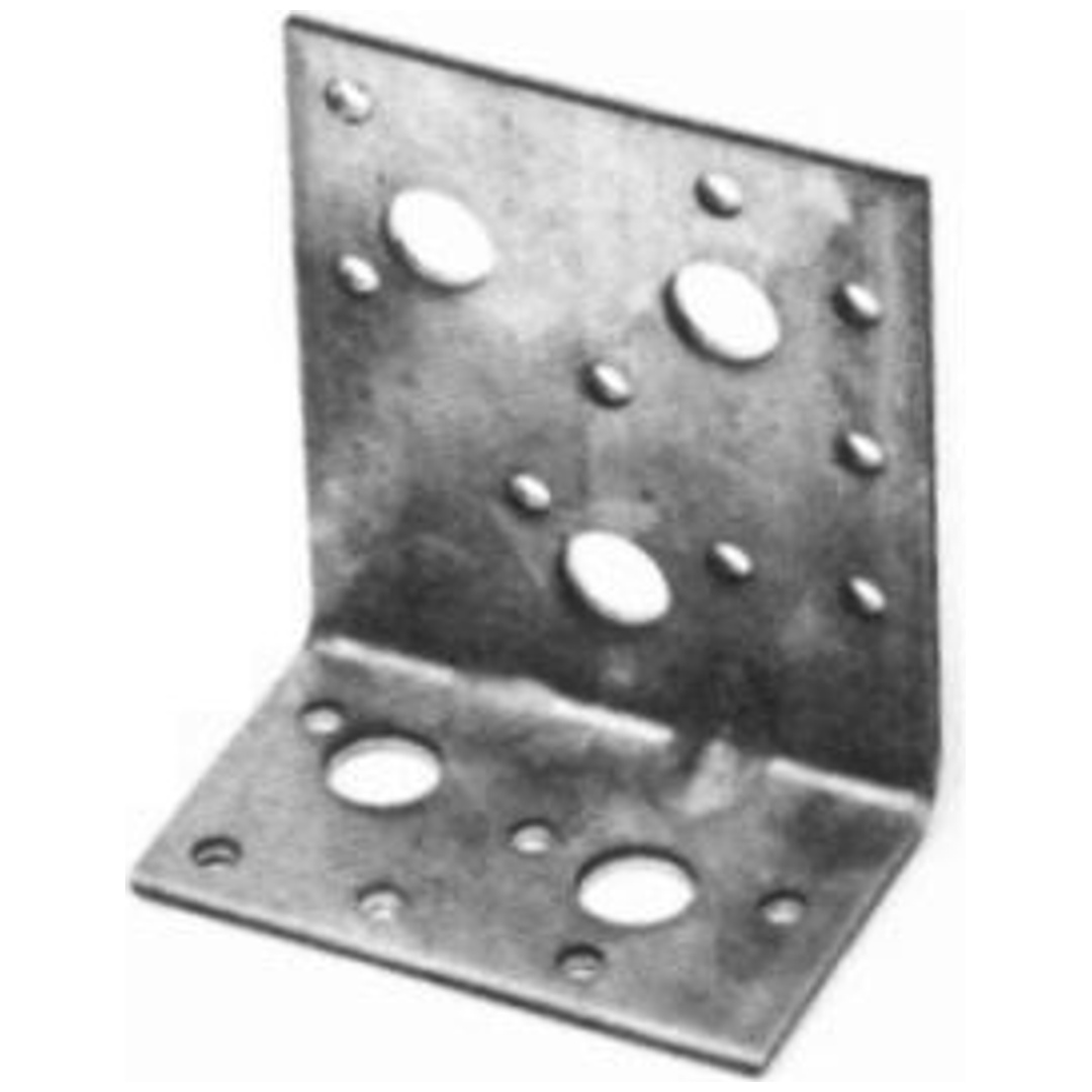 BeA Behrens Winkelverbinder Typ 5, 90 x 48 x 3 x 76 mm, verzinkt
