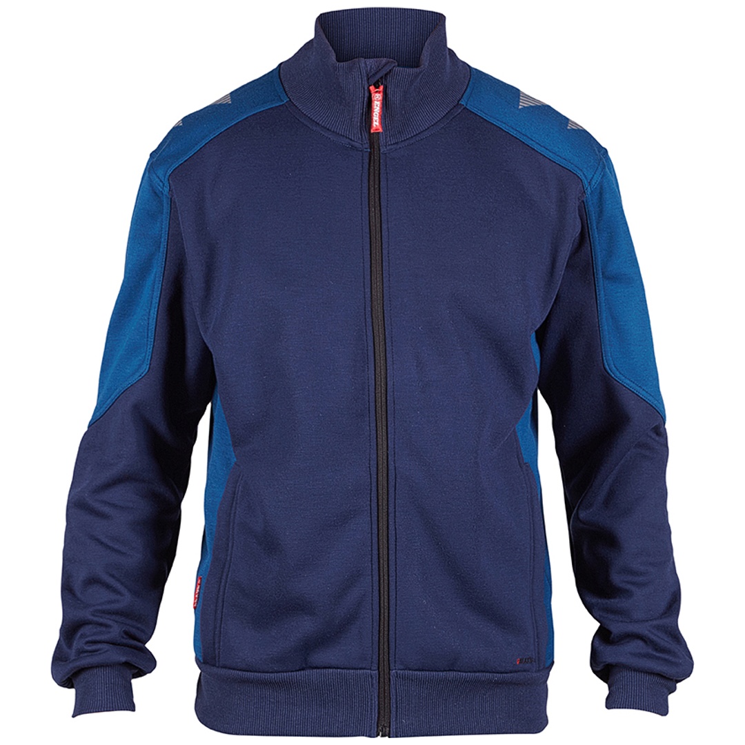 ENGEL Sweatjacke Cardigan Galaxy mit Kragen 8830-233-16577 Gr. 6XL blue ink/dark petrol