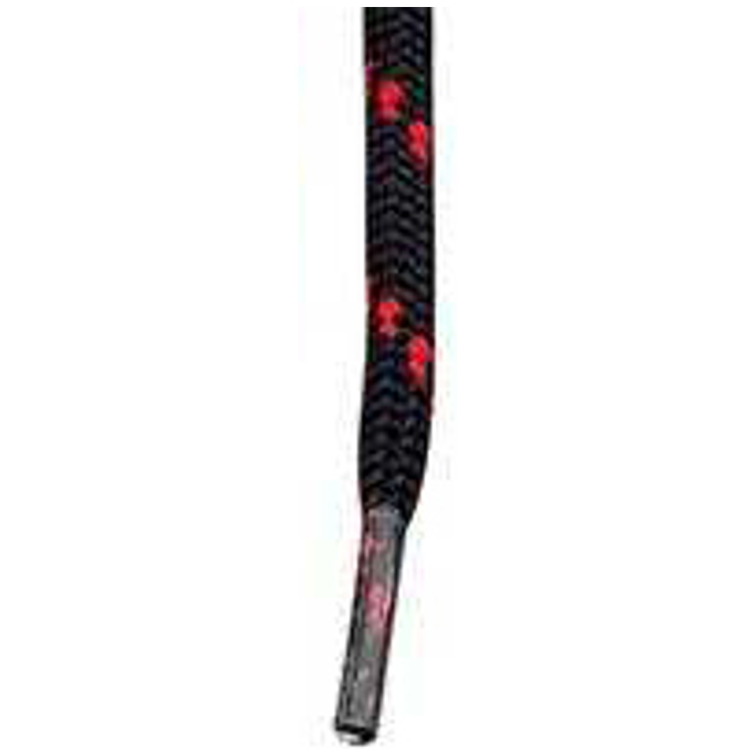 Barth Schnürsenkel rund Länge 90 cm schwarz/rot