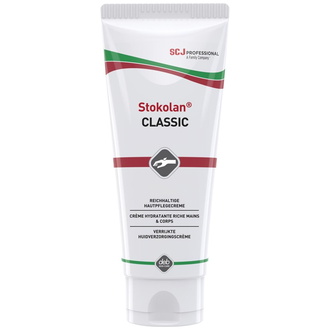 SC Johnson Stokolan Classic Hautpflegecreme 100 ml Tube trockene-strapaz. Haut