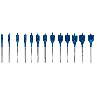 Bosch 13-tlg., Expert SelfCut Speed Flachfräsbohrer-Set