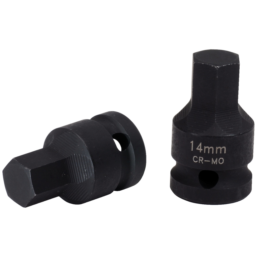 KS Tools 1/2 Kraft-Bit-Stecknuss, Innensechskant, 14 mm
