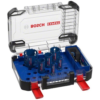 Bosch EXPERT Tough Material Lochsäge-Set, 22/25/35/40/51/68 mm, 9-tlg.