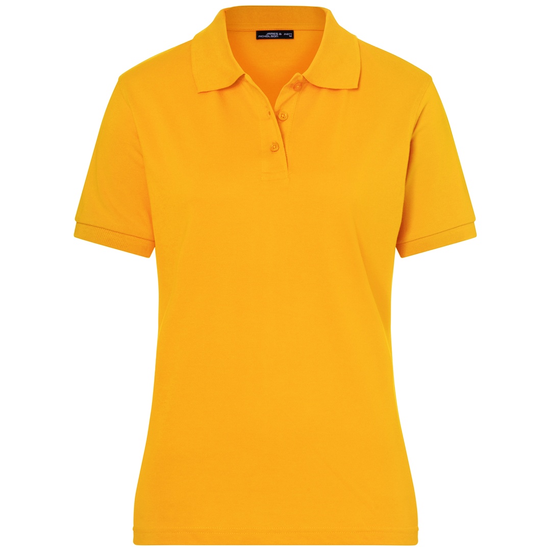 James & Nicholson Damen Polohemd JN071 Gr. XL gold-yellow