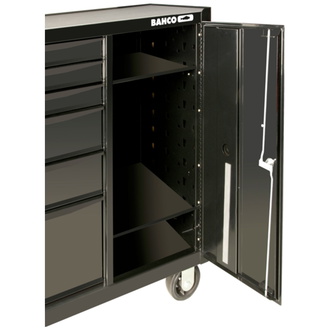 Bahco Verstellbare Metallablage für den Seitenschrank, 470 mm x 10 mm x 310 mm