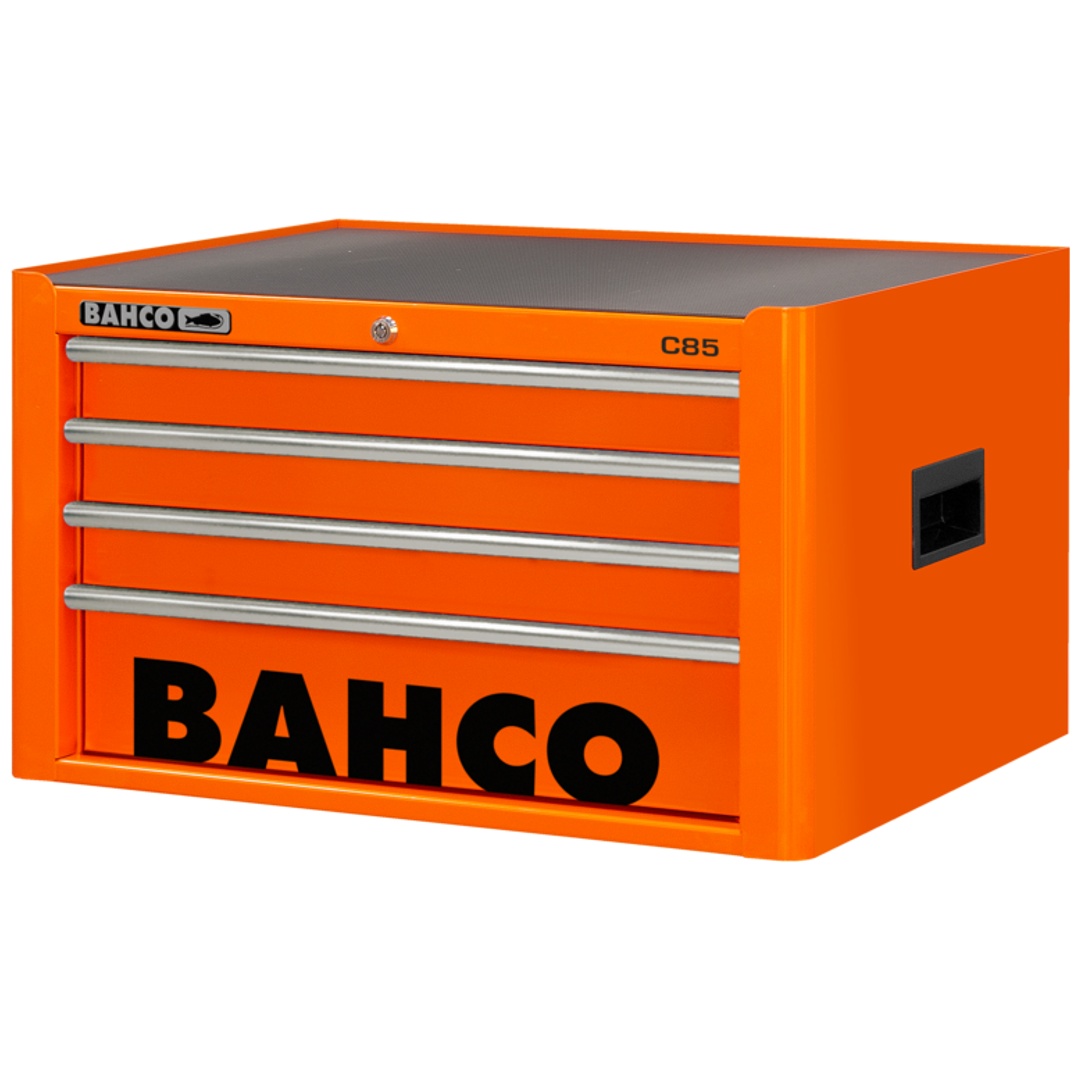 Bahco Classic Werkstattwagen-Aufsatz 26 mit 4 Schubladen, orange