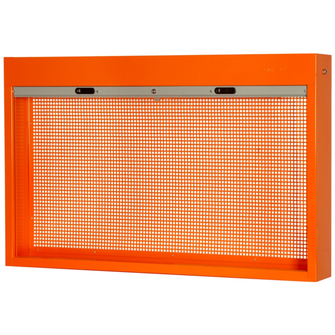 Bahco Werkzeugschrank für Wand- oder Werkbankmontage mit Rollladen, orange, 900 mmx 170 mm x 1500 mm