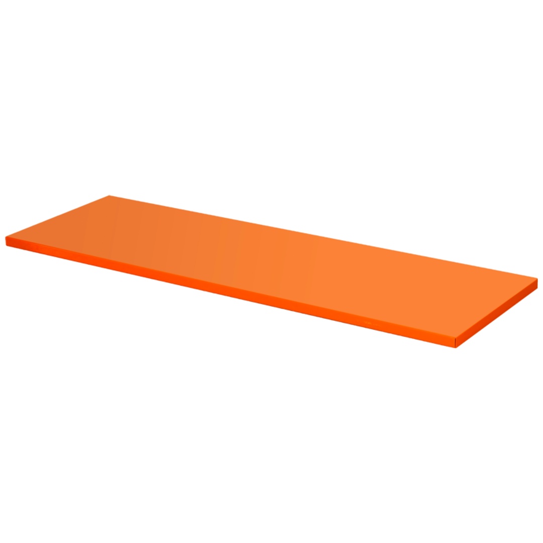 Bahco Stahlbodeneinlage für Werkbänke 1495WB, orange, 30 mm x 504 mm x 1800 mm