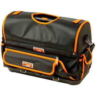 Bahco Offene Deluxe-Stoff-Werkzeugtasche mit festem Boden, 32 l, 365 mm x 225 mm x 480 mm