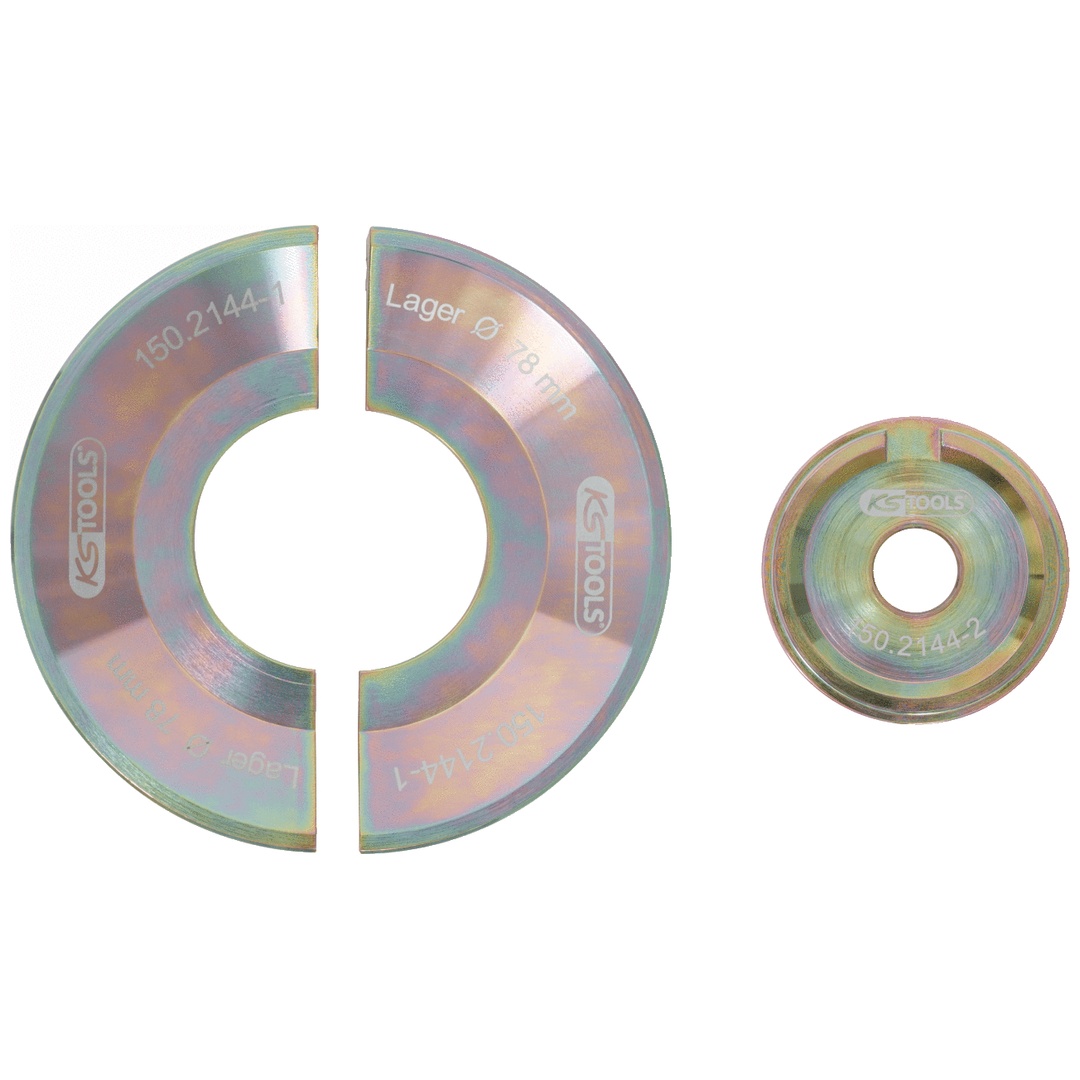 KS Tools Halbschalen-Satz, 3-tlg., Ford Focus/Volvo, Ø 78 mm