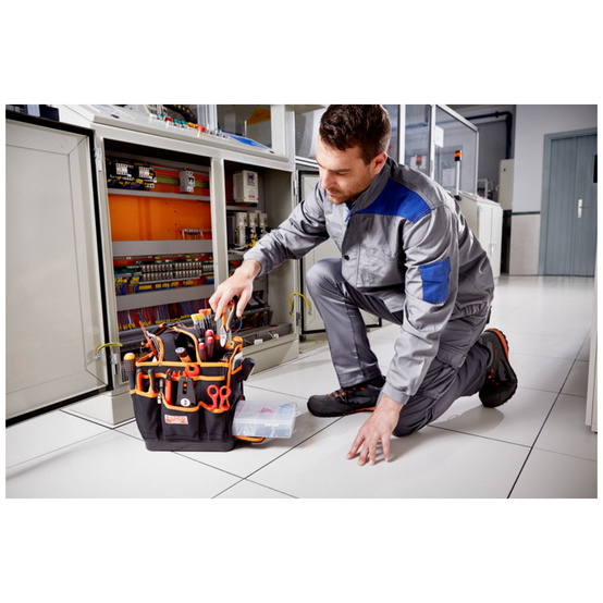 Bahco 12-l-Stoff-Werkzeugtaschen für Elektriker, 280&nbsp;mm&nbsp;x&nbsp;220&nbsp;mm&nbsp;x&nbsp;300&nbsp;mm - 2