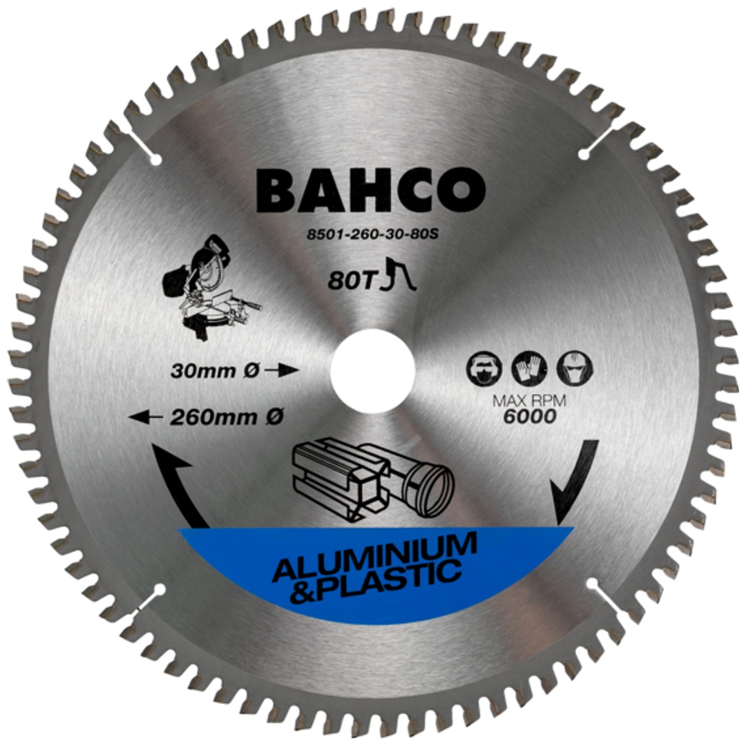 Bahco 96-Zähne Kreissägeblätter mit hartmetallbestückten Trapez-Zähnen 300 mm
