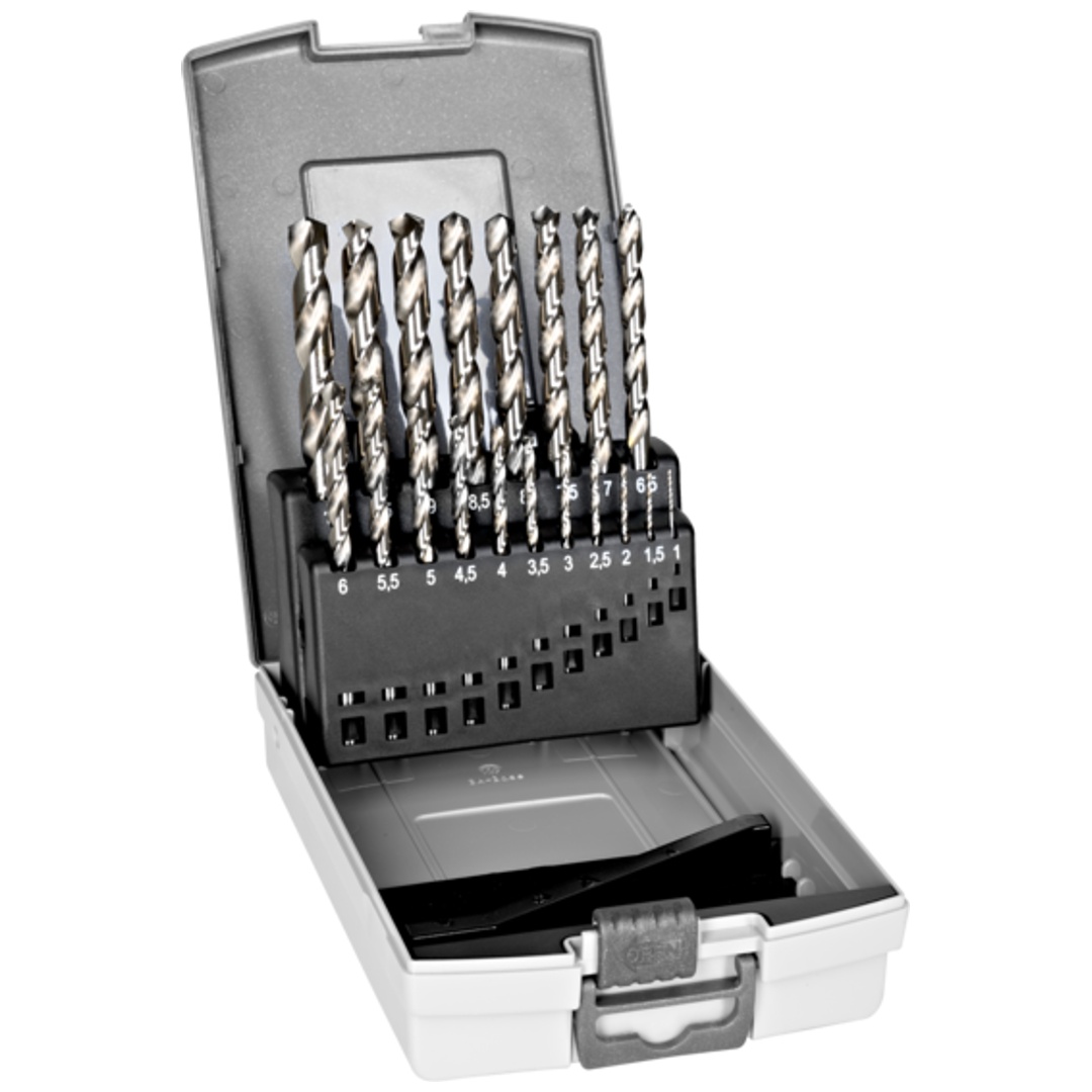 Bahco HSS-G Bohrer-Satz für Metall - 19-tlg.