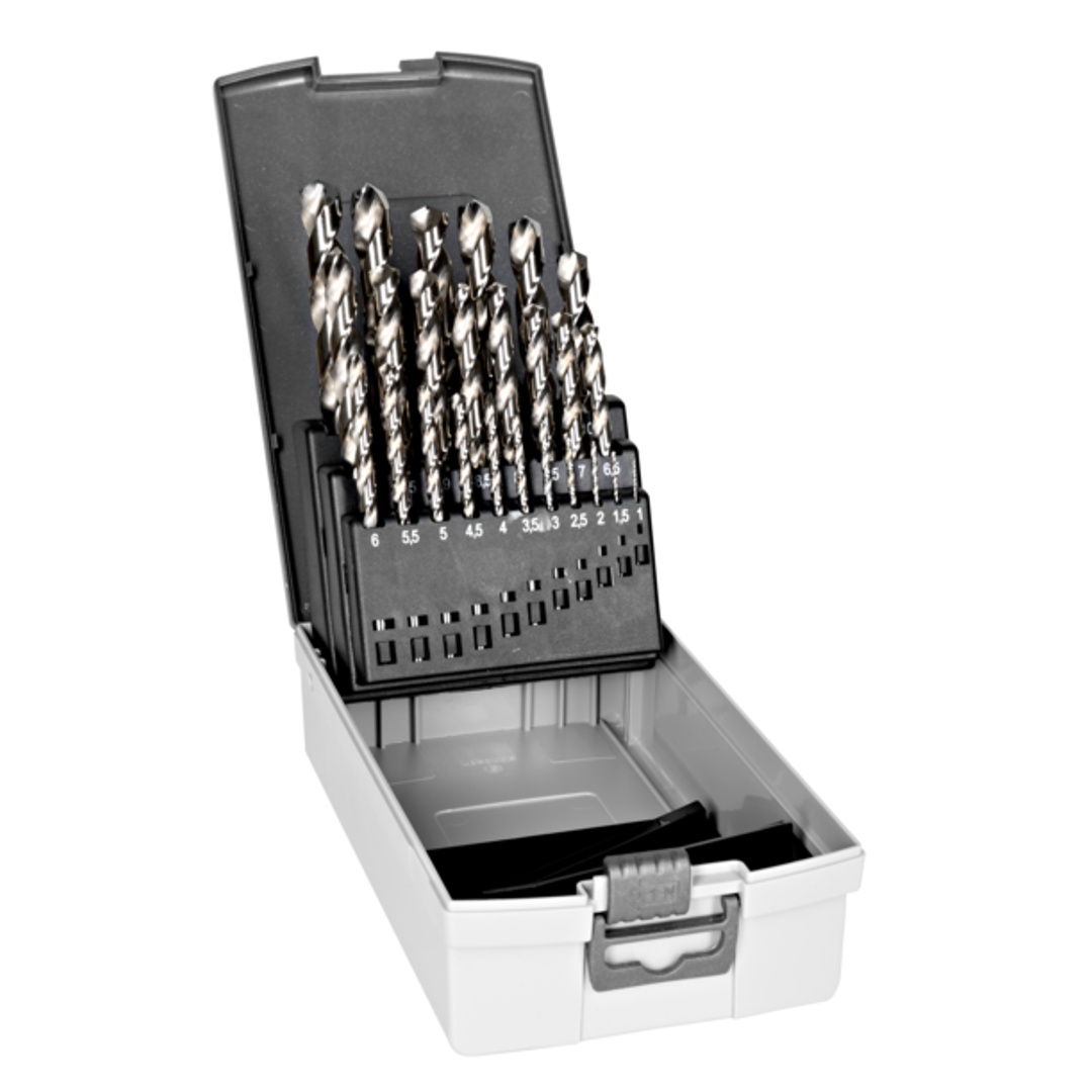 Bahco HSS-G Bohrer-Satz für Metall - 25-tlg.