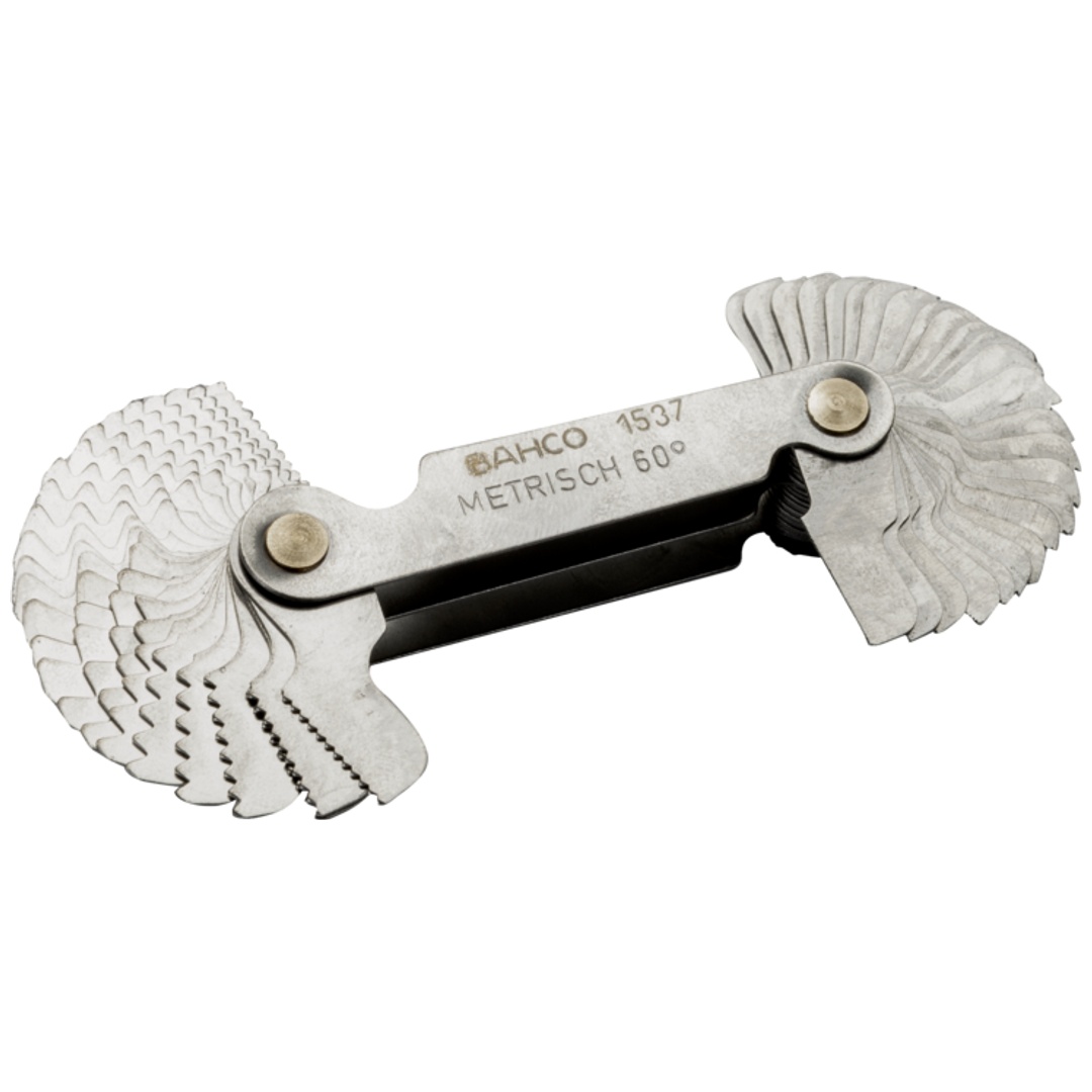 Bahco Schraublehre, 60° metrisch und 55° Whitworth, 30 mm