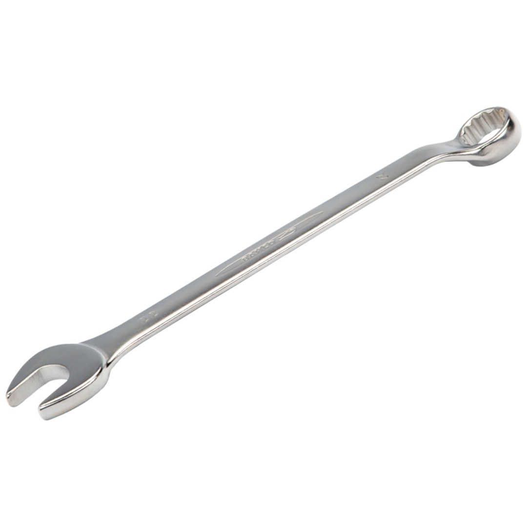 Bahco Gekröpfter 6-mm-Ring-Maulschlüssel, verchromt, 110 mm