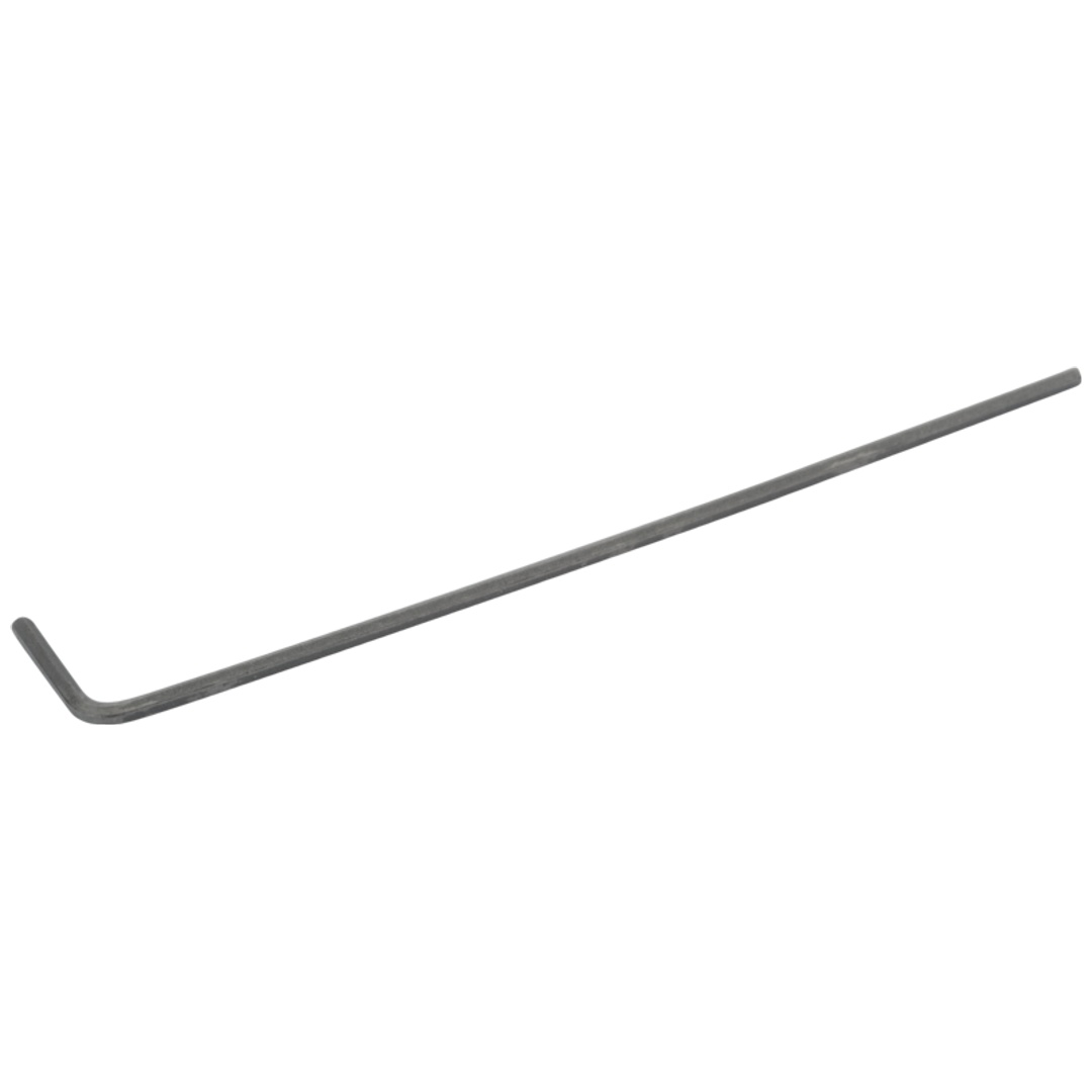 Bahco Langer Sechskant-Winkelschraubendreher, metrisch, phosphatiert, 10 x 234 mm