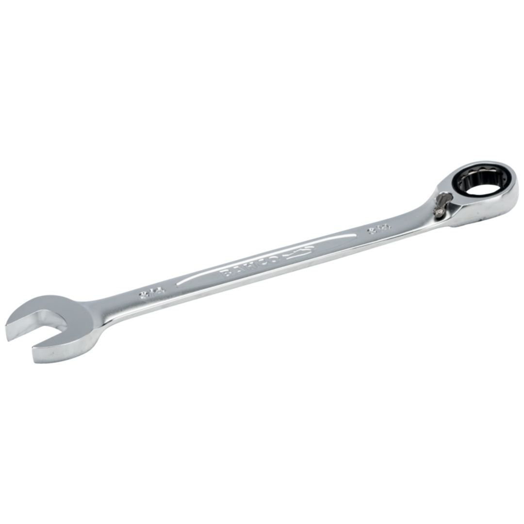Bahco Knarren-Ring-Maulschlüssel, Maul 15° abgewinkelt, SW 15/16