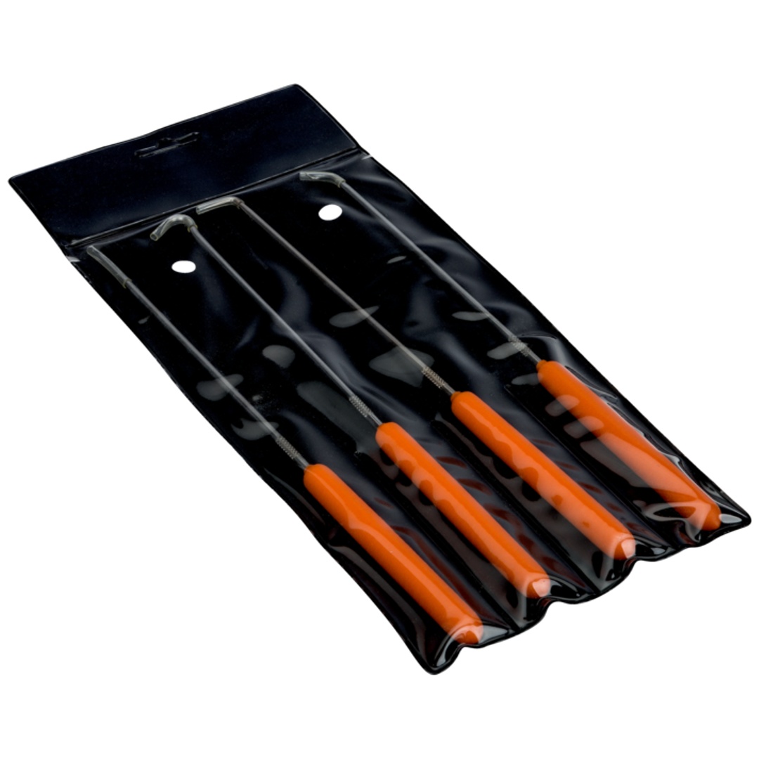 Bahco Miniatur-Werkzeug-Satz mit Haken/Anreißwerkzeugen/Pickeln, 250 x 80 x 17 mm - 4-tlg.