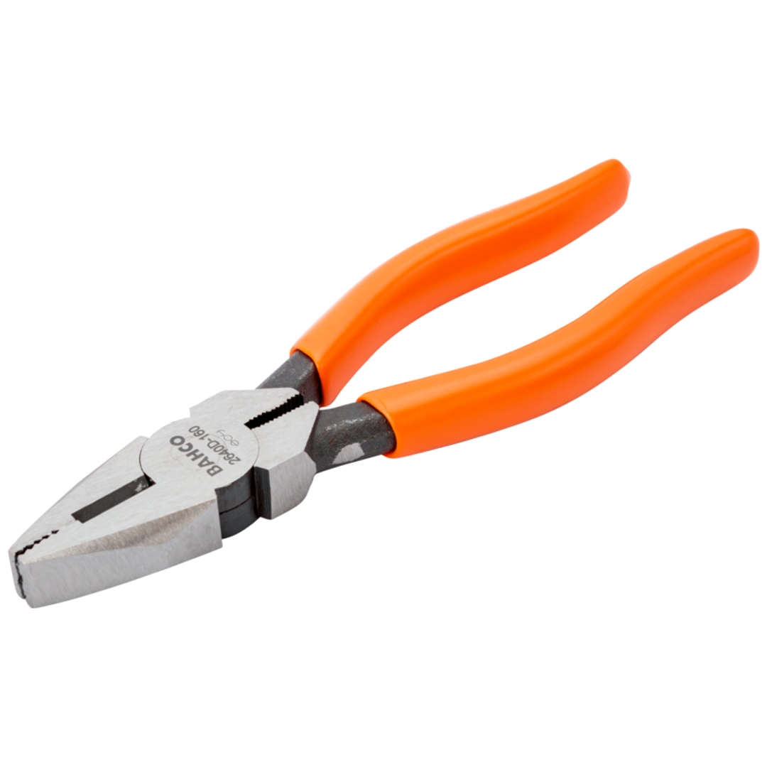 Bahco Universal-Kombinationszange mit PVC-beschichteten Griffen, 200 mm