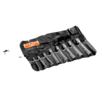 Bahco Doppel-Steckschlüssel-Satz, 8-tlg, 6-22 mm, Tasche