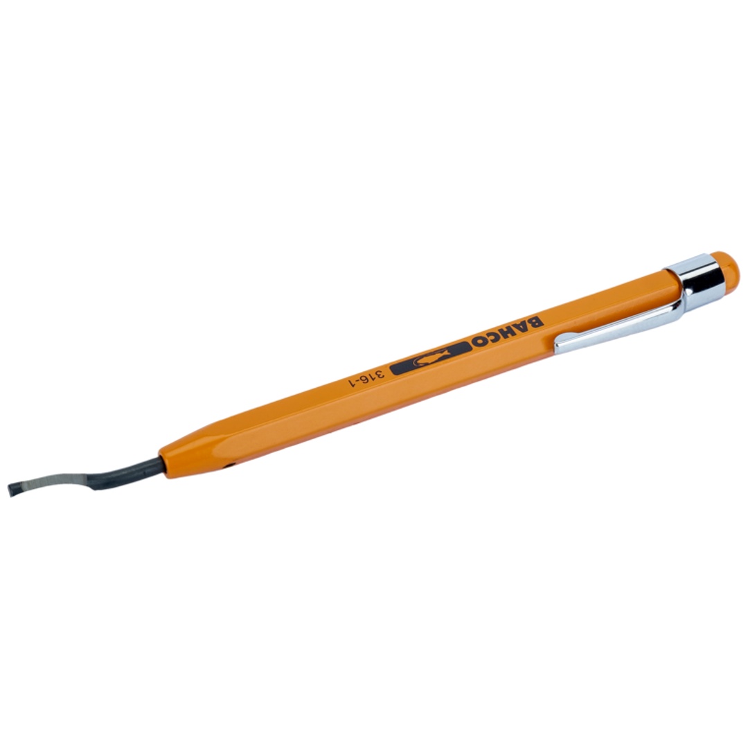 Bahco 10 mm Aluminium-Stift-Entgrater 143 mm