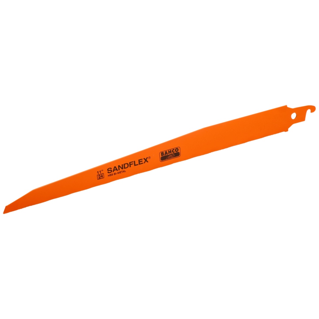 Bahco Auswechselbares Sandflex-Metall-Handstichsägeblatt, 24 Zähne pro Zoll, 310 mm