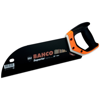 Bahco ERGO Superior-Furnierhandsäge für Sperrholz und Kunststoff 11/12 ZpZ 350 mm