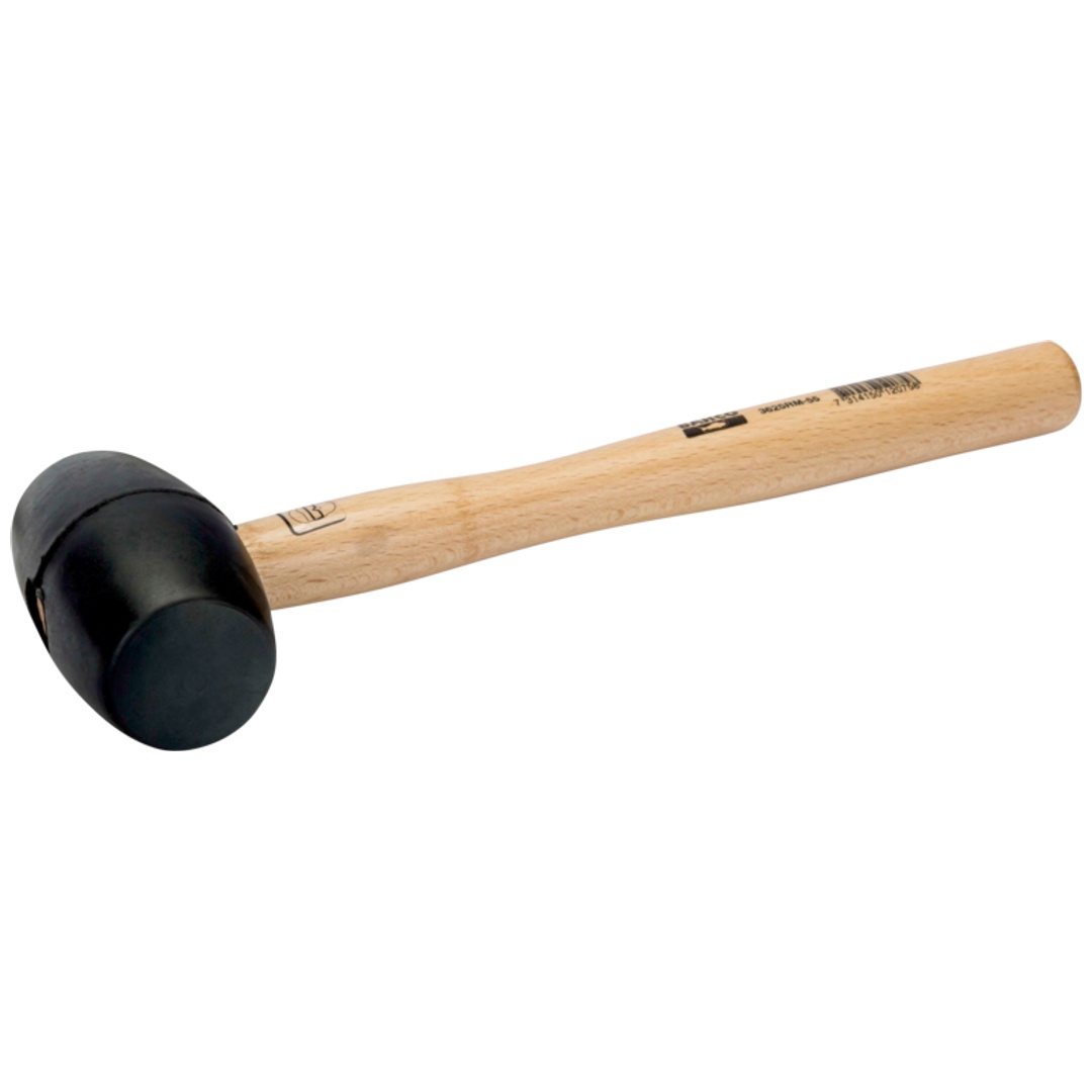 Bahco Gummihammer mit Holzstiel, 720 g