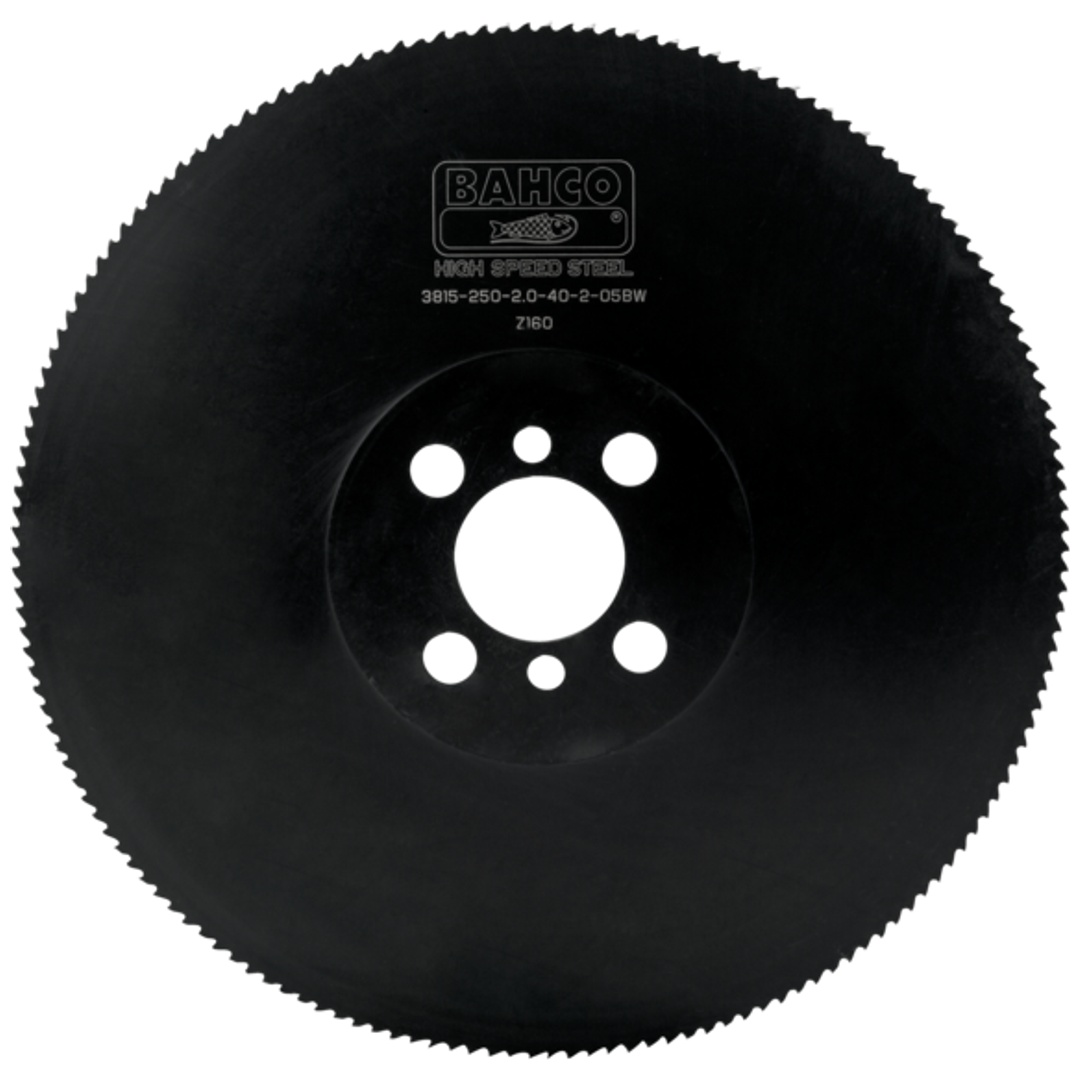 Bahco 250-mm-HSS-Kreissägeblatt mit Bohrung 40-2 und BW3-Verzahnung 2 mm
