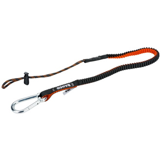 Bahco Sicherungsleine mit fest montiertem Karabiner und nicht wechselbarer Schlaufe, 3 kg, 1,2 m