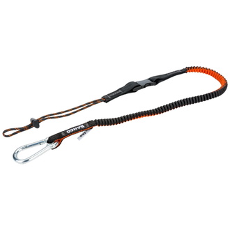 Bahco Sicherungsleine mit fest montiertem Karabiner und austauschbarer Schlaufe, 1 kg, 1,2 m