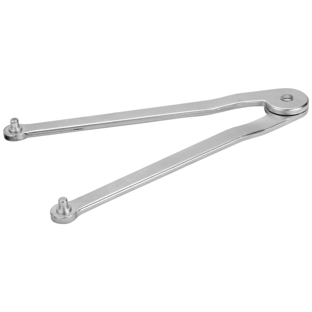 Bahco Verstellbarer Zapfenschlüssel mit Chrom-Beschichtung, 7 mm