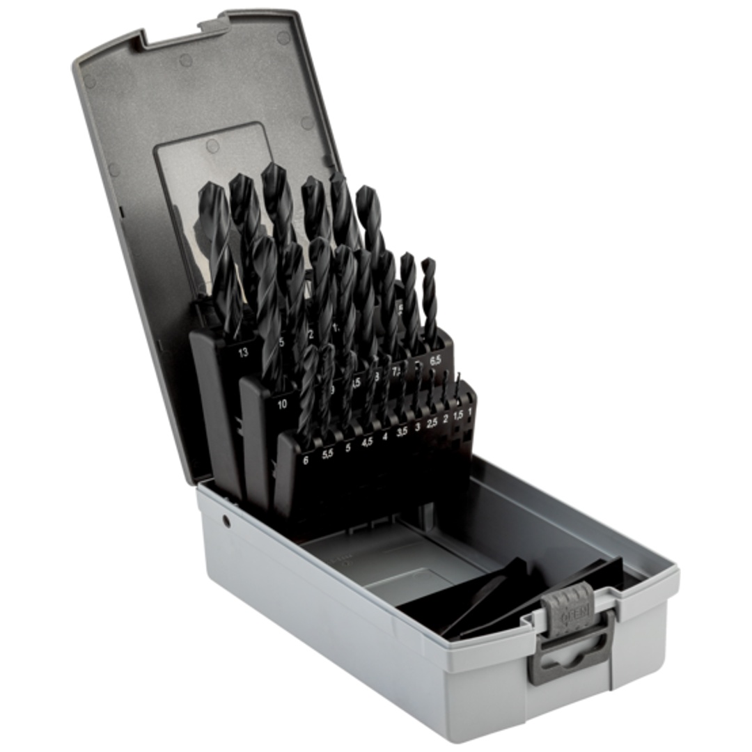 Bahco HSS-R Spiralbohrer-Bit-Satz für Metall - 25-tlg.