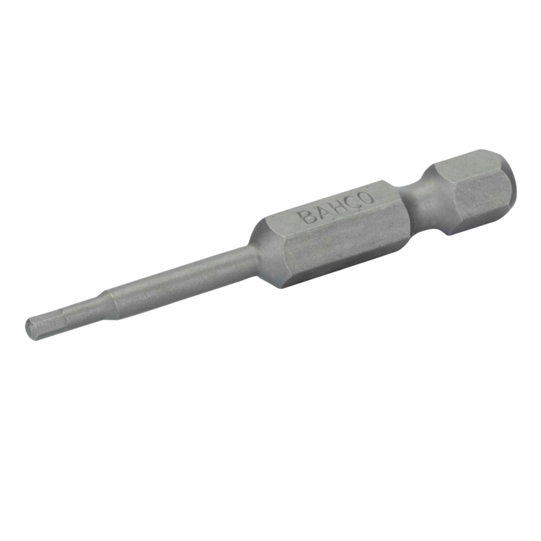 Bahco 1/4 Standard Schraubendreher Bits für 3 mm Sechskantschrauben 50 mm - 5 Stk/Kunststoffbox