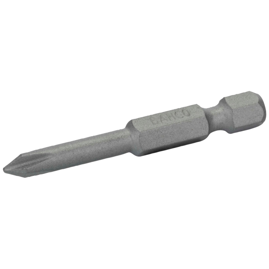 Bahco 1/4 Standard Schraubendreher Bits für PH3-Phillips-Schrauben 50 mm - 5 Stk/Kunststoffbox