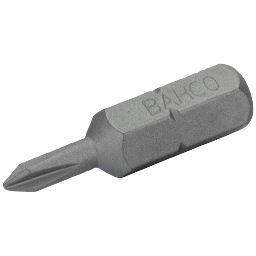 Bahco 1/4 Standard Schraubendreher Bits für PH1-Phillips-Schrauben 25 mm - 500 Stk./Kunststoffbeutel