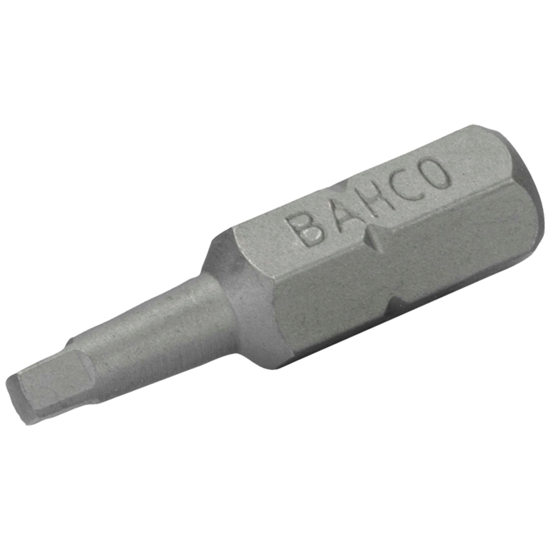Bahco 1/4-Standard-Bit für Nr.3-Robertson-Schrauben 25 mm - 3 Stk. pro Blisterpackung