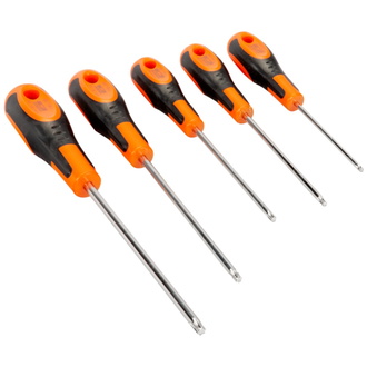 Bahco Satz TORX - Schraubendreher mit Gummigriff - 5-tlg.