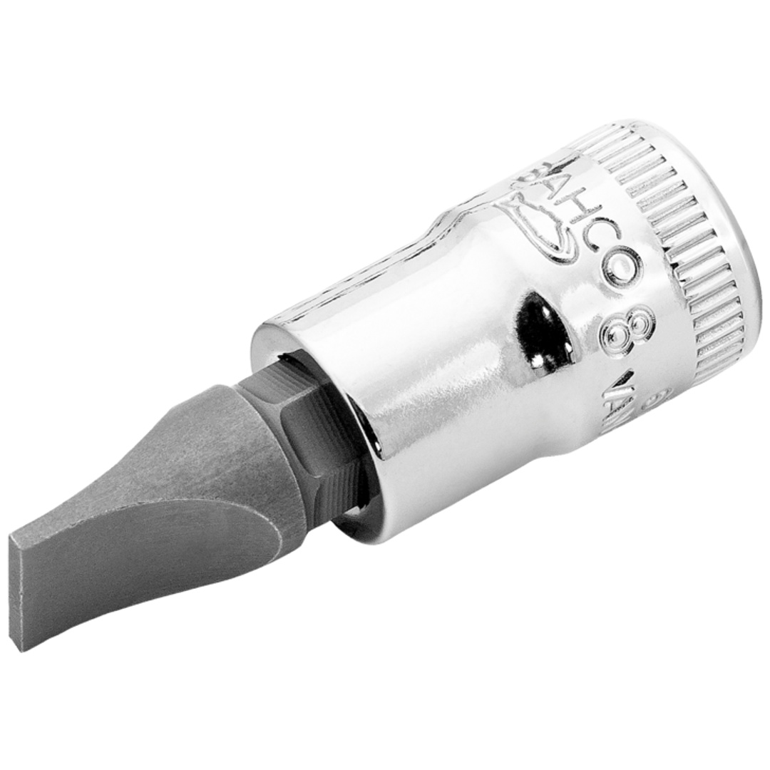 Bahco 1/4 Schraubendreher-Einsatz für Schlitzschrauben 8 mm