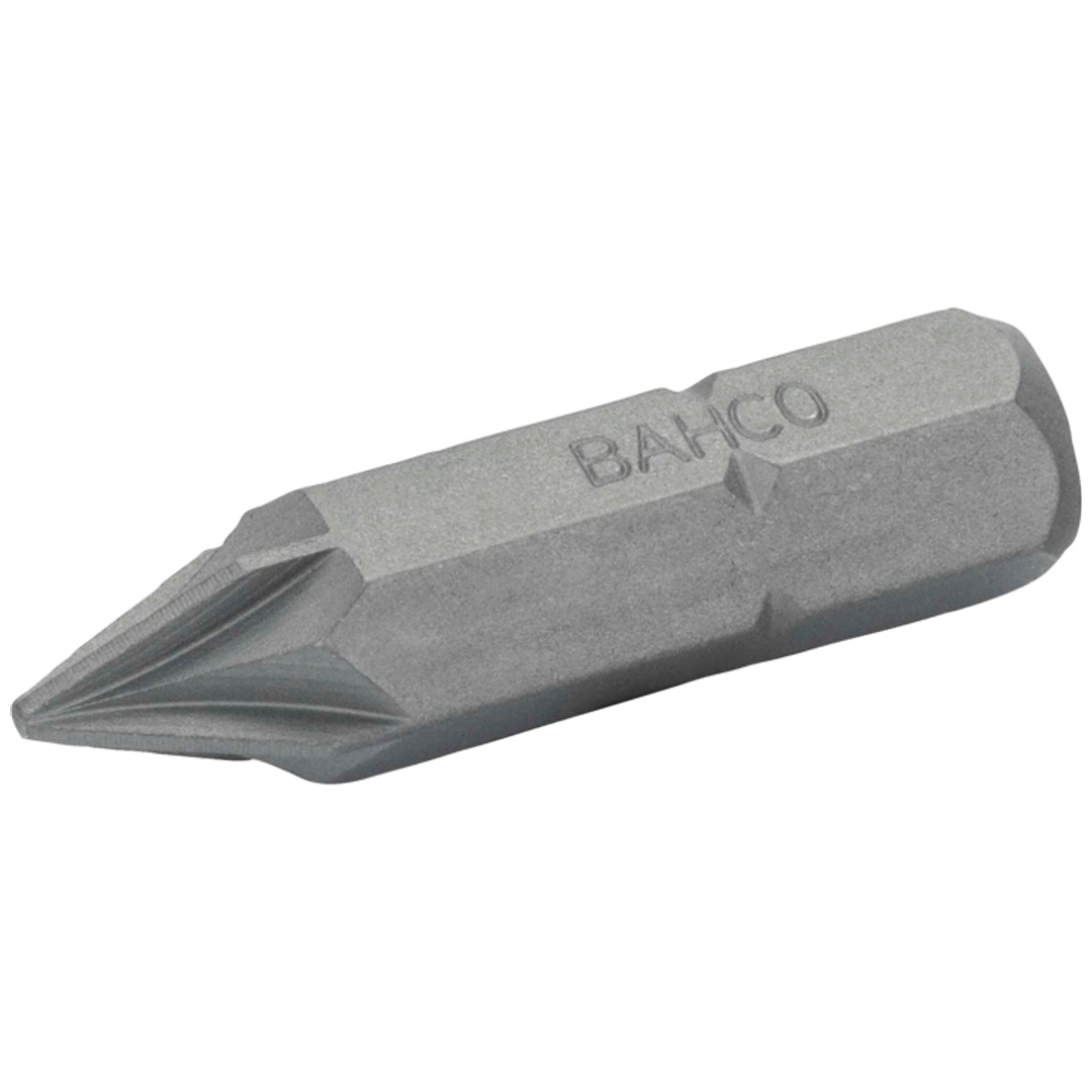 Bahco 5/16 Schlagschraubendreher Bits für PZ3-Pozidriv-Schrauben 32 mm - 2 Stk. pro Blisterpackung