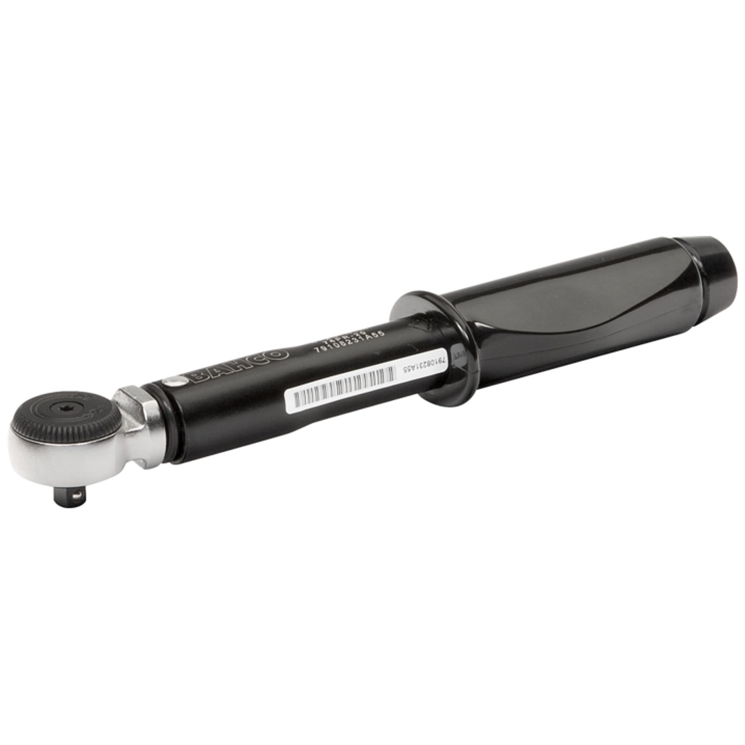Bahco Klick-Drehmomentschlüssel, mechanisch, voreinstellbar, 1/4, 4 - 20 Nm