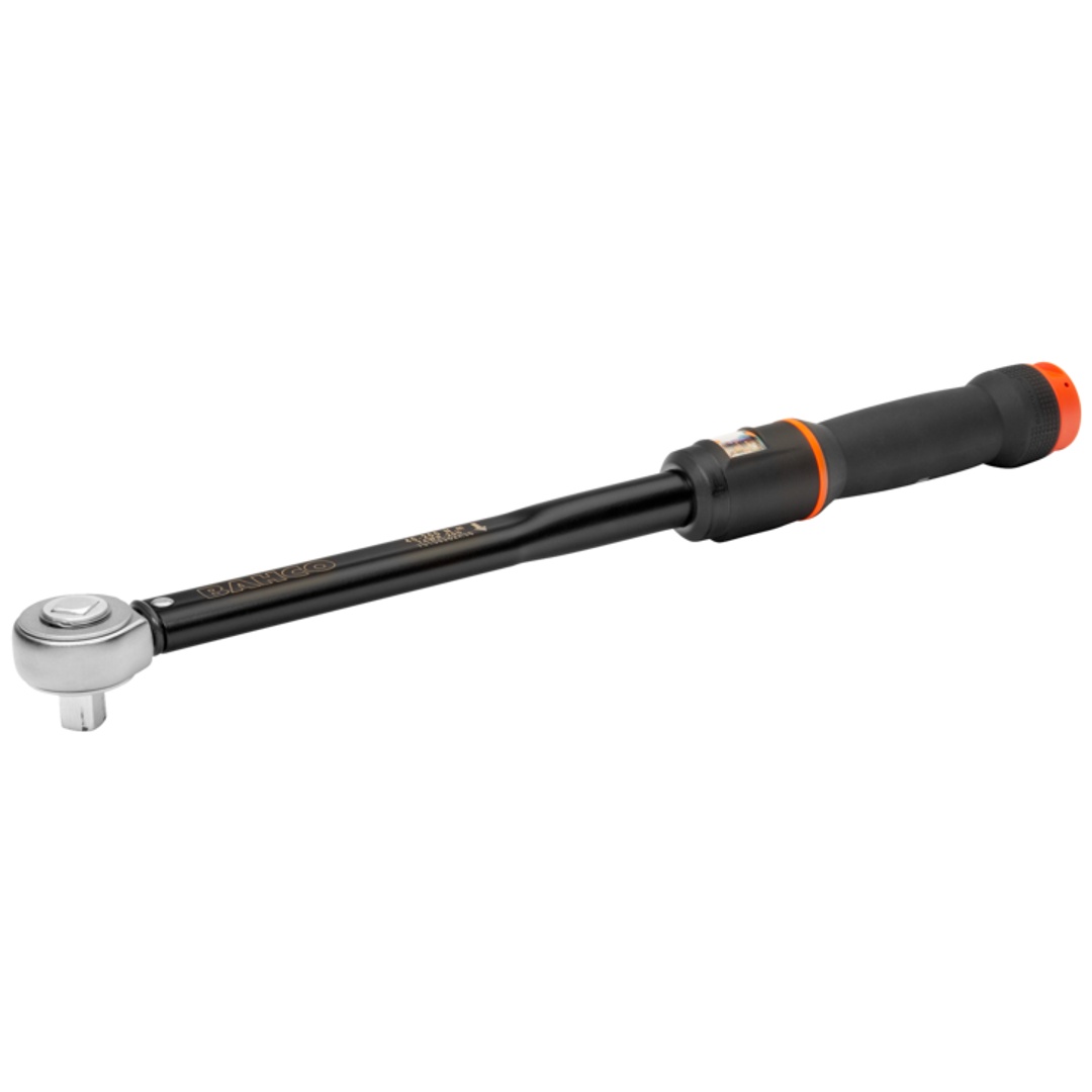 Bahco Klick-Drehmomentschlüssel, mechanisch, Skalenanzeige, 3/8, 10 - 50 Nm