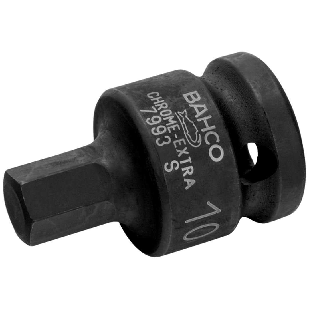 Bahco Maschinenbetätigter Schraubendreher-Einsatz 3/4, Sechskant, SW 17 mm, Art.Nr. 7993S0180
