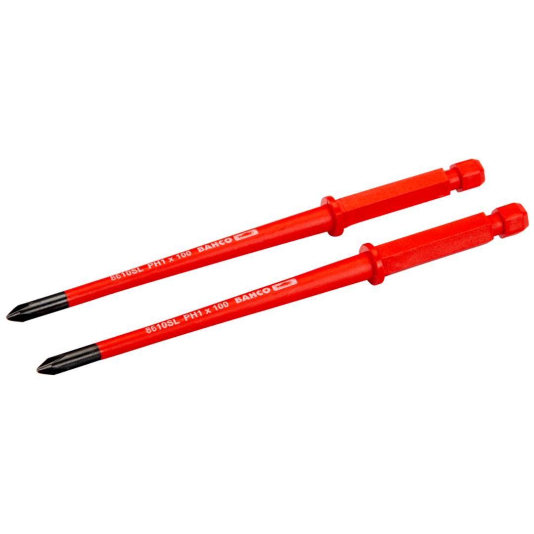 Bahco Isolierte, auswechselbare Phillipsklinge mit reduziertem Durchmesser, PH2