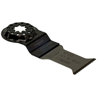 Bahco Starlock Multitool - Tauchsägeblatt, für Schnitte in Holz, Gipskarton, Kunststoff, 35 mm, 1er Pack