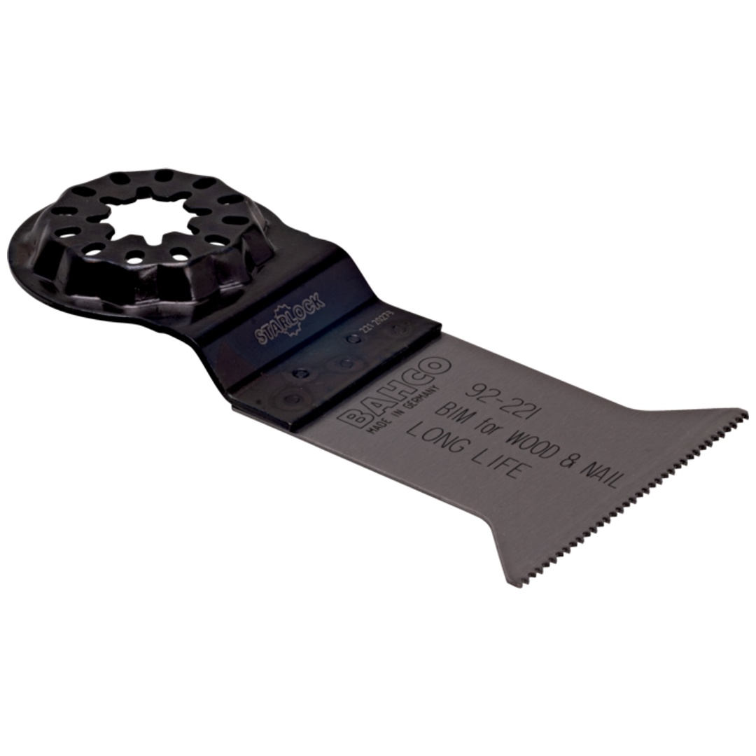 Bahco Tauchsägeblatt für Multifunktionswerkzeuge für Schnitte in Holz mit Nägeln - 65 mm - 25-tlg.